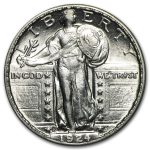 1924-D Standing Liberty Quarter BU
