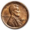 1924 Lincoln Cent BU (Red/Brown)