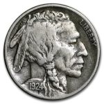 1924-S Buffalo Nickel VF