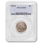 1924-S Buffalo Nickel XF-45 PCGS