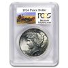 1924 Stage Coach Silver Dollar BU PCGS