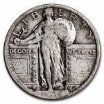 1924 Standing Liberty Quarter Good (Weak Date)