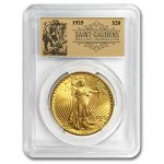 1925 $20 St Gaudens Double Eagle BU PCGS (Prospector Label)