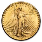 1925 $20 St Gaudens Gold Double Eagle BU