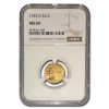 1925-D $2.50 Indian Gold Quarter Eagle MS-64 NGC