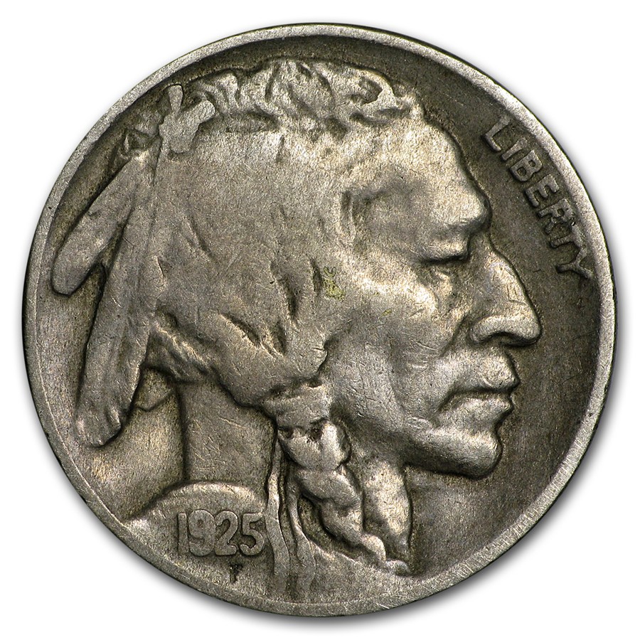 1925-D Buffalo Nickel VF