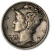 1925-D Mercury Dime XF