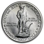 1925 Lexington-Concord Sesquicentennial Half BU