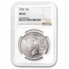 1925 Peace Dollar MS-65 NGC