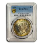 1925 Peace Dollar MS-65 PCGS (Light Toning)