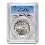 1925 Stone Mountain Memorial Half MS-63 PCGS