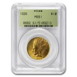 1926 $10 Indian Gold Eagle MS-61 PCGS