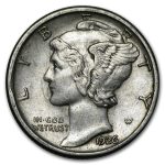 1926-D Mercury Dime XF