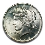 1926-D Peace Dollar MS-63 NGC
