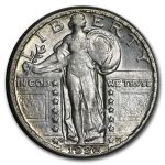 1926-D Standing Liberty Quarter AU