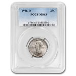 1926-D Standing Liberty Quarter MS-63 PCGS