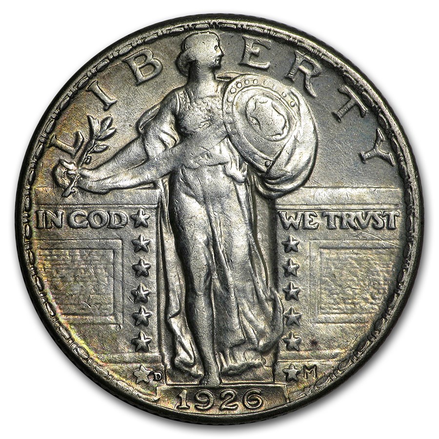 1926-D Standing Liberty Quarter XF