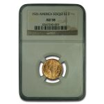 1926 Gold $2.50 America Sesquicentennial AU-58 NGC