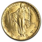 1926 Gold $2.50 America Sesquicentennial AU