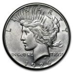 1926-S Peace Dollar AU