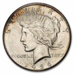 1926-S Peace Dollar BU