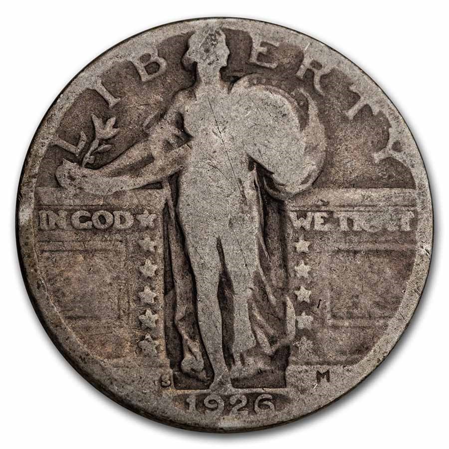 1926-S Standing Liberty Quarter Good/VG