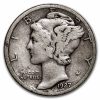 1927-D Mercury Dime Fine