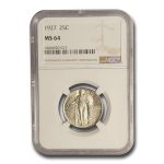 1927-D Standing Liberty Quarter MS-64 NGC