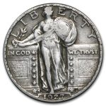 1927-D Standing Liberty Quarter VF