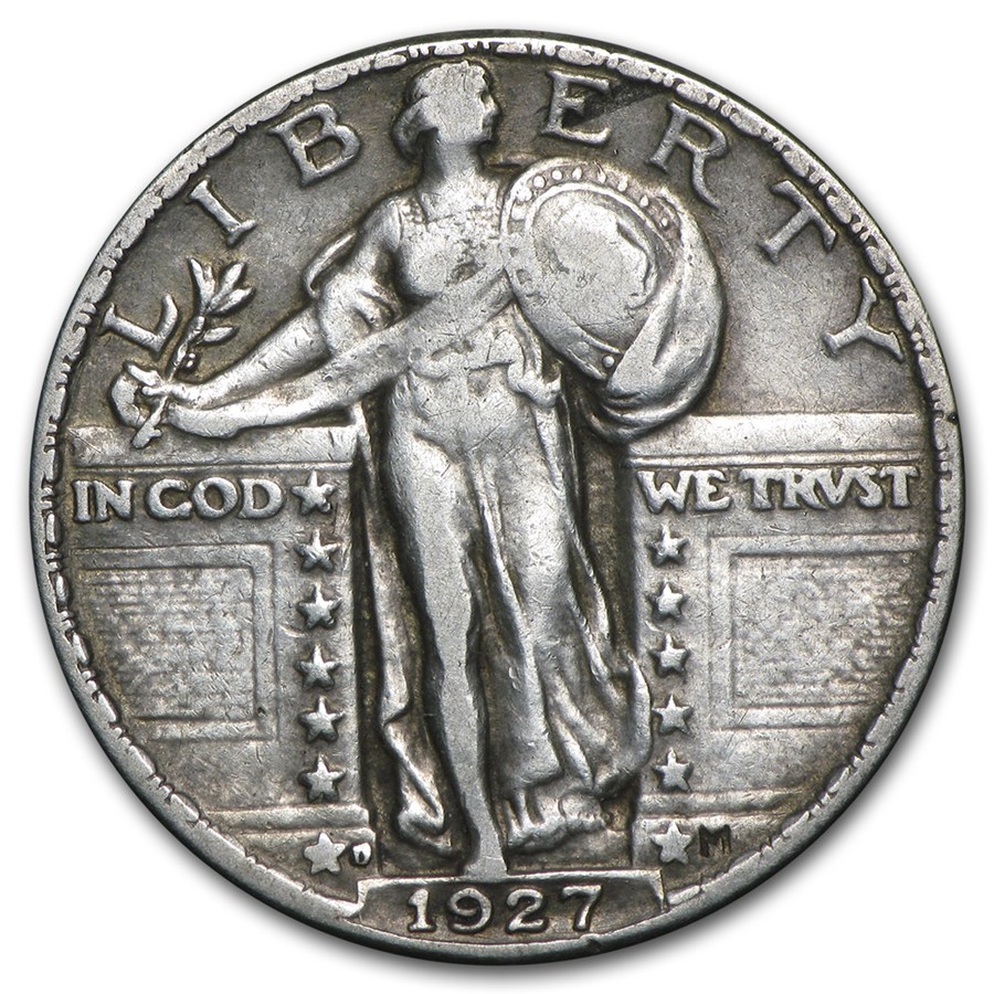 1927-D Standing Liberty Quarter VF
