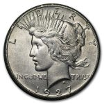 1927 Peace Dollar XF