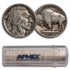 1927-S Buffalo Nickel 40-Coin Roll Avg Circ