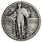 1927-S Standing Liberty Quarter Fine