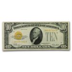 1928 $10 Gold Certificate AU (Fr#2400)