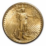 1928 $20 St Gaudens Gold Double Eagle BU
