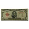 1928 $5.00 U.S. Note Red Seal Fine (Fr#1525)