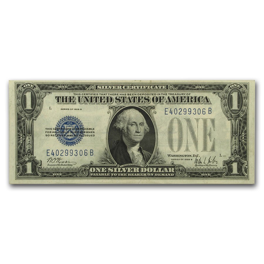 1928-B $1.00 Silver Certificate CU (Fr#1602)