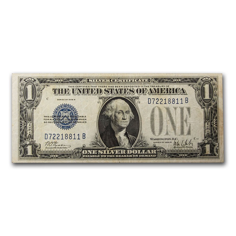 1928-B $1.00 Silver Certificates Fine (Fr#1602)