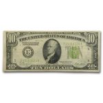 1928-B (E-Richmond) $10 FRN Fine+ (Fr#2002-E) LGS