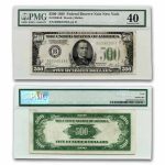 1928 (B-New York) $500 FRN XF-40 PMG (Fr#2200-B)