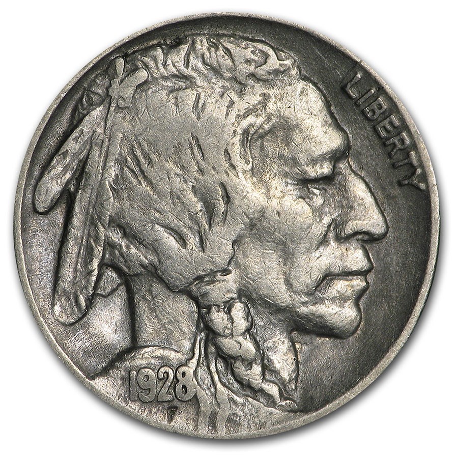 1928 Buffalo Nickel VF