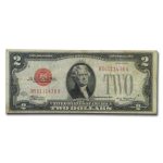 1928-C $2.00 U.S. Note Red Seal Fine (Fr#1504)