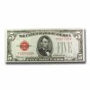 1928-C $5.00 U.S. Note Red Seal CU (Fr#1528)