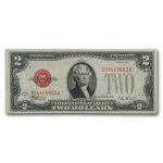 1928-E $2.00 U.S. Note Red Seal VF (Fr#1506)