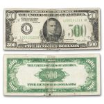 1928 (L-San Francisco) $500 FRN Cull (Fr#2200-L)