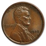 1928 Lincoln Cent BU (Brown)