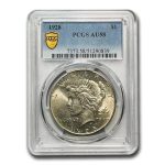 1928 Peace Dollar AU-58 PCGS