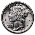 1928-S Mercury Dime BU