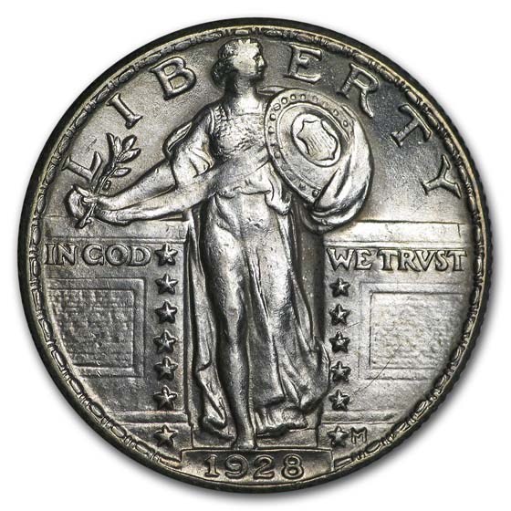 1928 Standing Liberty Quarter BU