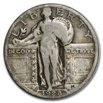1928 Standing Liberty Quarter Good/VG